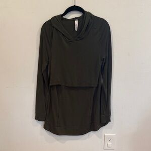 Latched Mama Dark Green Women's Hoodie